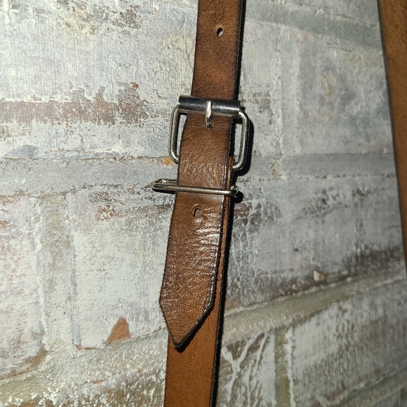 Mayan Print Leather Crossbody Bag - Picture 3 of 12